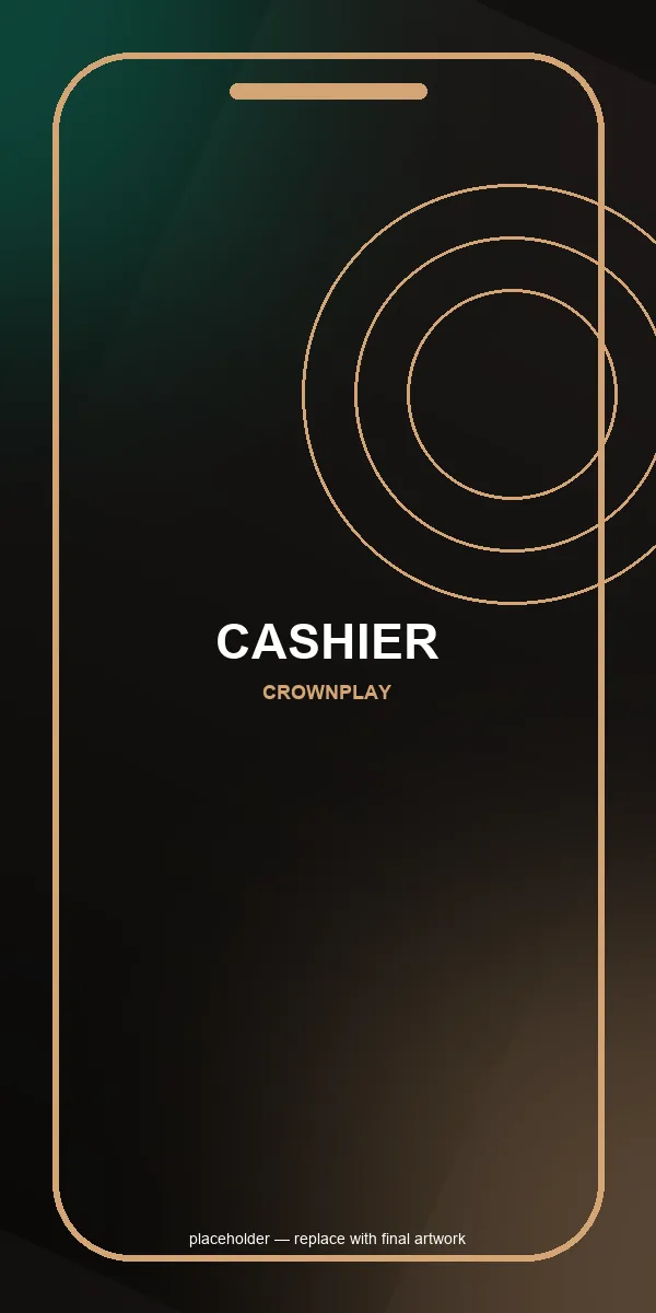 CrownPlay app – cashier with PayID deposit